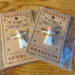 Natural Life Angel Doll with Gold Accents